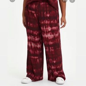 Torrid Pull On Wide Leg High Rise Gauze Pant